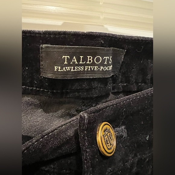 Talbots Black Flawless Five Pocket Skinny Jeggings Size 6 - Picture 5 of 12